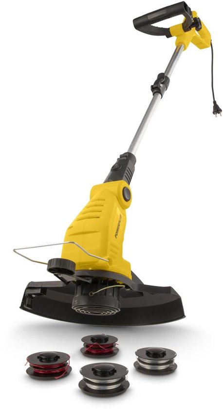 Powerplus Elektrische Grastrimmer POWXG30036 - 650 W en 320 mm Ø, 2-in-1 tuingereedschap als grastrimmer en kantensnijder voor uw tuin van Powerplus