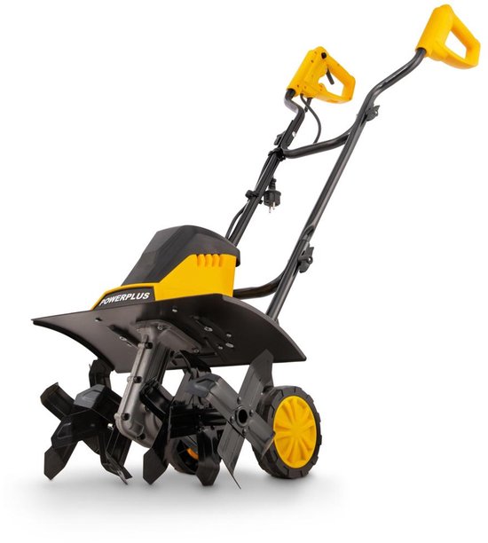 Powerplus Elektrische Grondfrees POWXG72010 - Elektrische Tuinfrees 1500 W met 6 Messen, Freesmachine Elektrisch - Tuingereedschap van Merkloos	