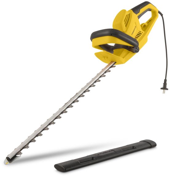 Powerplus Elektrische Heggenschaar POWXG20081 - Elektrische haagschaar van 600 W, mes van 610 mm en snijafstand van 24 mm, tuingereedschap voor het knippen van struiken, heggen en planten van Powerplus