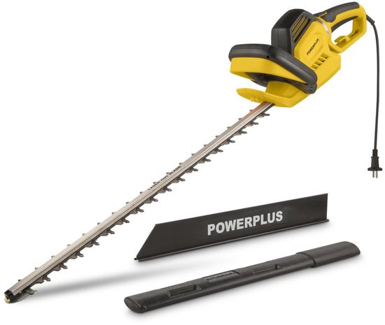 Powerplus Elektrische Heggenschaar POWXG20091 - Elektrische haagschaar van 750 W, mes van 700 mm en snijafstand van 30 mm, tuingereedschap voor het knippen van struiken, heggen en planten van Powerplus
