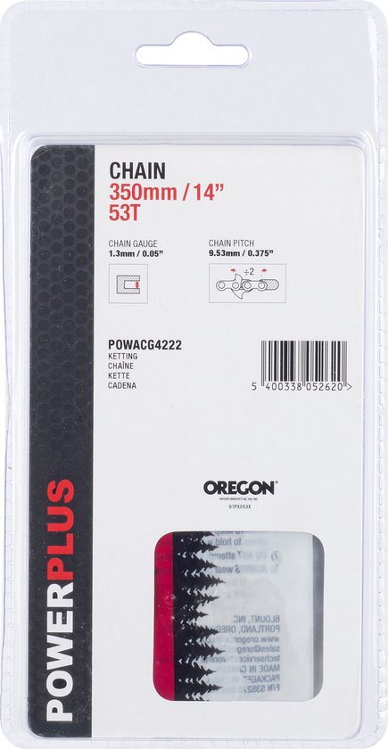 Powerplus - POWACG4222 - Ketting - 14''350mm 53t ore van Powerplus