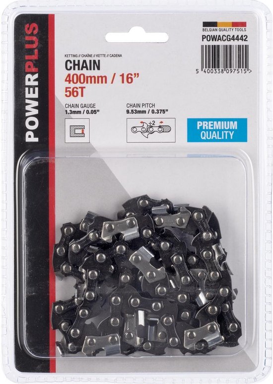 Powerplus - POWACG4442 - Ketting - 16" - 400mm - 56T - Premium van Powerplus