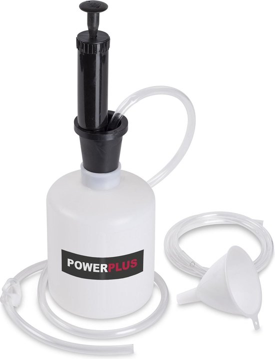 Powerplus POWACG8010 Brandstofverwijderaar 1,6 liter | Olieverwijderaar van Powerplus