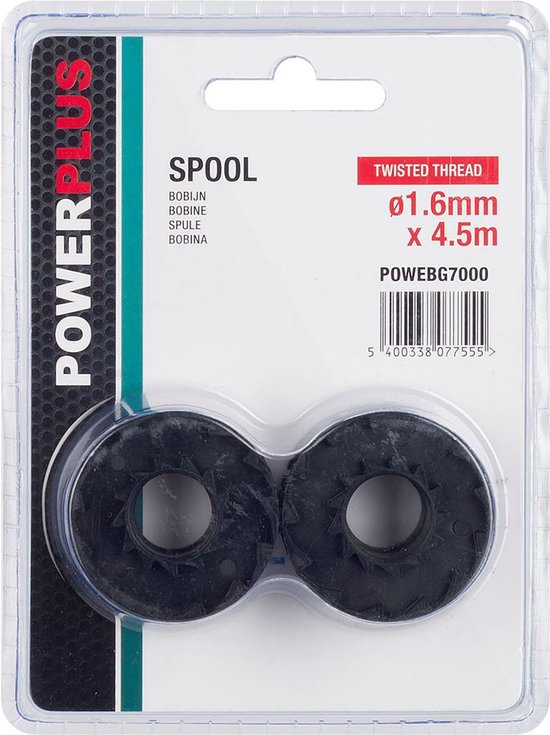 Powerplus - POWEBG7000 - Bobijn - 2st - Geschikt voor de POWEBG7540 van Powerplus