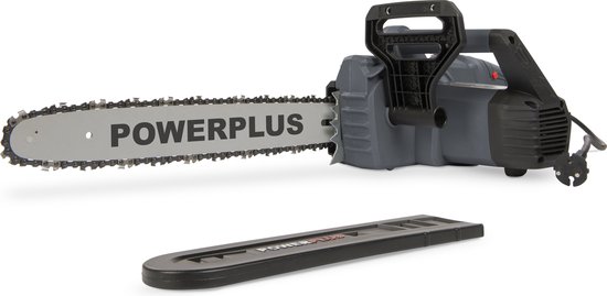 Powerplus POWEG10110 Elektrische kettingzaag - 2200W - Zwaardlengte 400mm - Automatische kettingsmering - Incl. 1x ketting en 1x zwaard van Powerplus