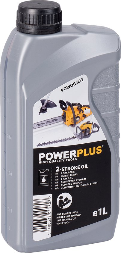 Powerplus – POWOIL023 – 2-stroke oil 1L van Powerplus