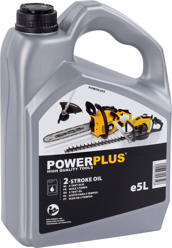 Powerplus - POWOIL025 - 2-takt olie - 5l van Powerplus
