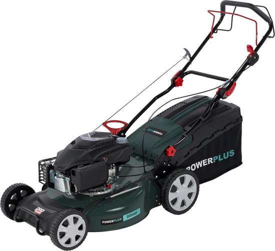 Powerplus POWPG10120 benzine grasmaaier zelftrekkend van Powerplus