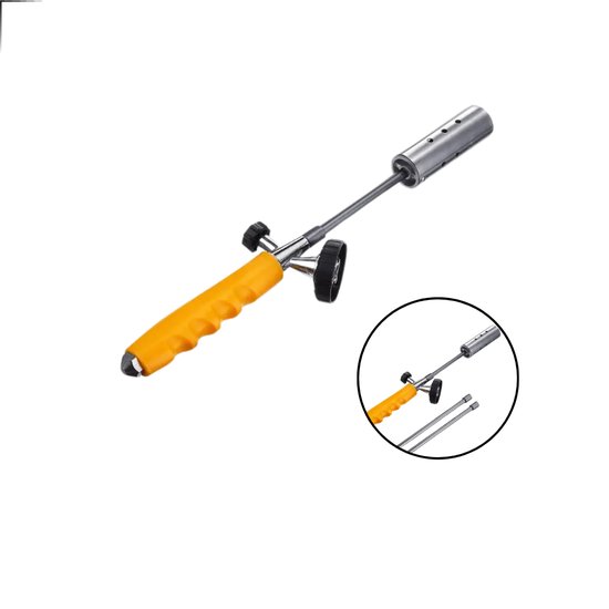 P&P Goods Onkruidbrander – Onkruidbranders – Op Gas – Snoerloos – 79cm – Multifuncioneel - Meerdere standen – Oranje
