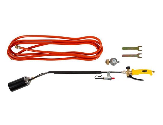 Practo Tools – Onkruidbrander – 60 mm  – zwart van Practo Tools