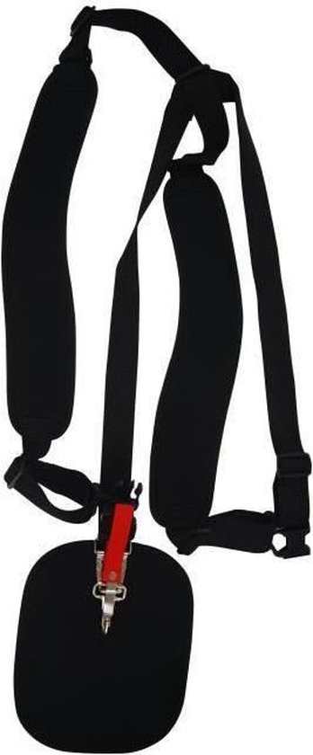 PRAKTISCHE TUIN Verstelbaar comfort bosmaaierharnas - Verstelbare dubbele riemen van PRAKTISCHE TUIN