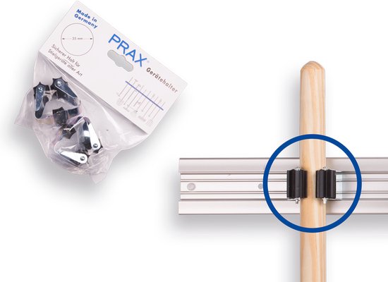 PRAX steelklem 25 mm per 2 stuks van Baseline