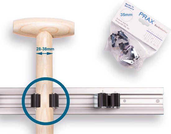 PRAX steelklem 35 mm per 2 stuks van PRAX