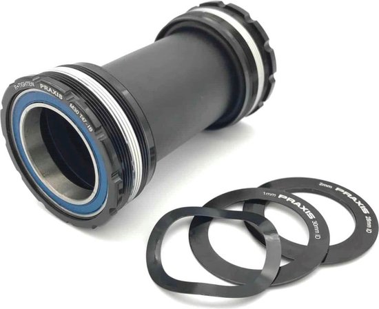 Praxis M30-t47 Trapasbeker Met Interne Lagers Zwart 83 mm van PRAX
