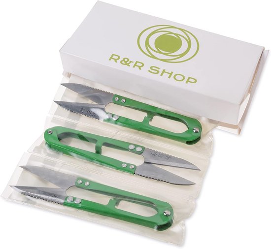 Precision Scherenset voor Bonsai - 3 Delig, Hoogwaardige Precisie Scharen voor Snoeien en Knippen van Merkloos	