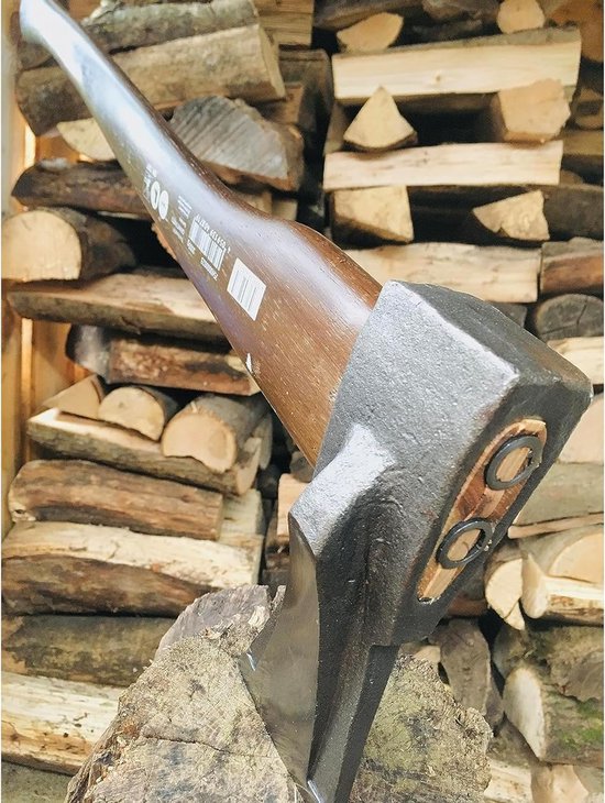 Premium Houthakkersbijl voor Splijten van Hout: 2kg van Merkloos	
