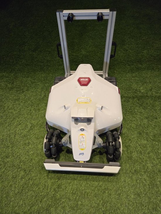 Premium onderhoudsstation voor Mammotion Luba 1 en 2 robotmaaier – licht, roestvrij & ergonomisch van Premium