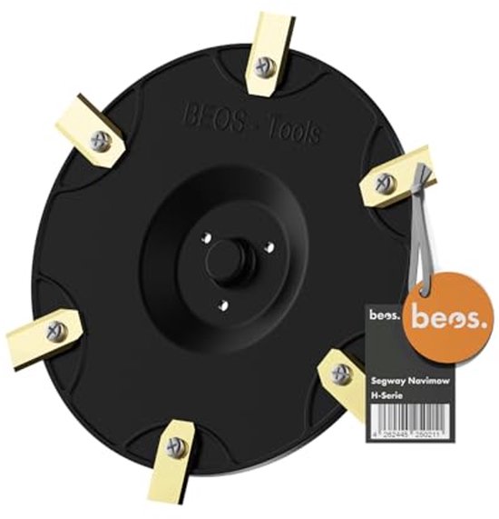 Premium Robotmaaier Tuning Bladschijf Met 6 Messen - Ø 184 mm - Compatibel Met H-Serie van GENISYS.