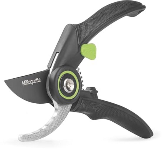 Premium Tuinschaar met Bypass-Snijkant voor Bloemen en Takken - Ergonomische Snoeischaar met Antiaanbaklaag - Max. Snijdiameter 24 mm van Merkloos	