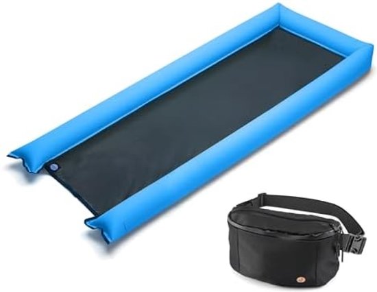 Premium Waterhangmat - Opblaasbare Zwemmatras met Transport Buiktas van Intex