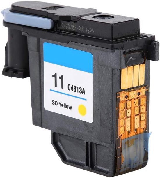 Printkop Natuurlijke Kleuren C4812A - Printkop Geen Papierstoring - Printkop voor 500 510 800 Serie - Rood (Geel C4813A) van Merkloos	