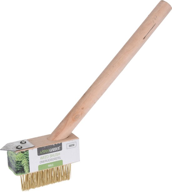 Pro Garden Onkruidborstel met steel 37 cm van Pro Garden