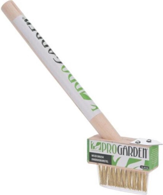 Pro Garden Onkruidborstel - Voegenkrabber - met Steel - voor de Tuin - 36 cm - Tuinieren - Buiten - Voegenborstel van Pro Garden
