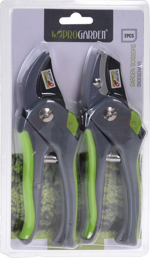 Pro Garden Tuinscharen set - 2 ST - snoeischaar en heggenschaar - 20 cm van Pro Garden