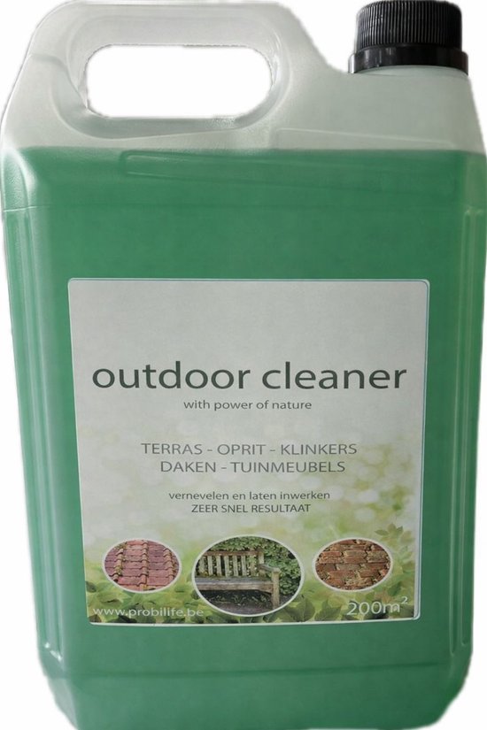 Probilife - Outdoor cleaner - voor 200m2 - terras - dak - oprit - tuinset - ecologische reiniger
