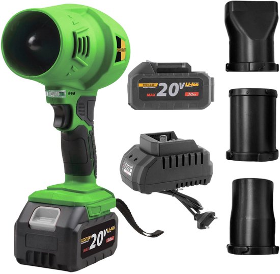 Procraft PB18 accu-bladblazer 20 V + 1x accu 3,0 Ah + oplader van Procraft