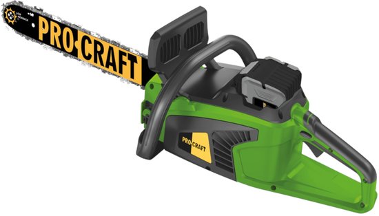 Procraft PKA48Li accukettingzaag 40 V 406 mm borstelloos + 1x accu 8,0 Ah + oplader van Merkloos	