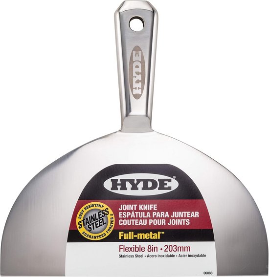 Professioneel Volledig Metalen Voegenmes van Roestvrij Staal met Hamerkop van Merkloos	