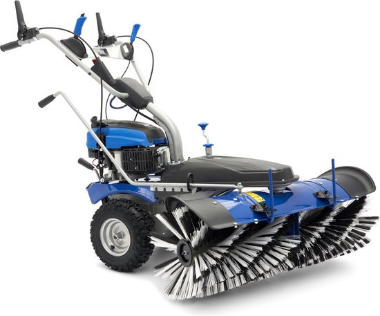 Professionele 100 cm Veegmachine / Borstelmachine 173 cc - 5.5 PK van Hecht