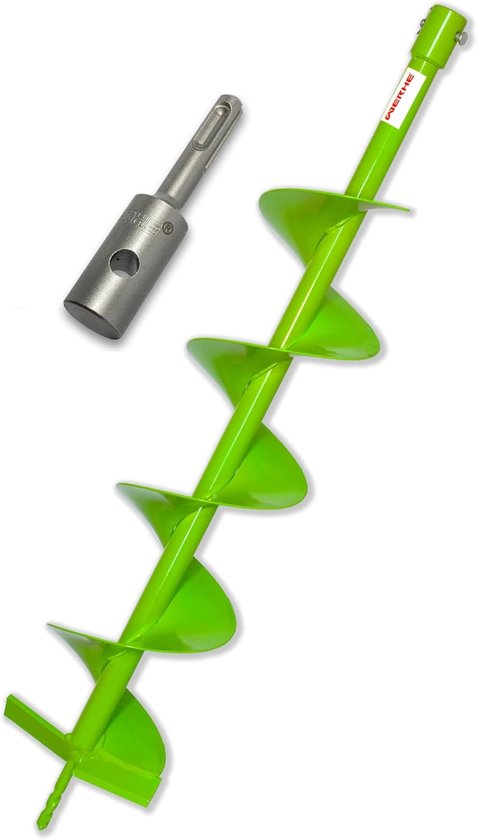 Professionele 150 mm boormachine boor met SDS Plus-adapter - Nauwkeurige paalboor voor grondboren van Güde