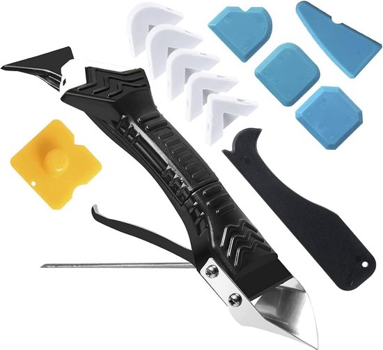 Professionele 5-in-1 Kit voor Verwijderen en Gladmaken van Kitvoegen van Merkloos	