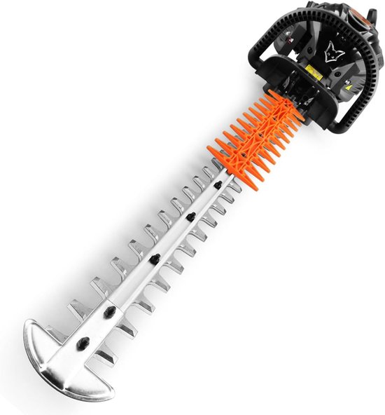 Professionele Benzine Heggenschaar 800mm - Ergonomische Handgreep, Veiligheidsmessen, Laag Geluidsniveau van Merkloos	