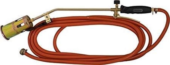 Professionele gasbrander - Soldeerbrander - Diverse klussen - Met 5 meter slang - 650 mm - N.v.t.