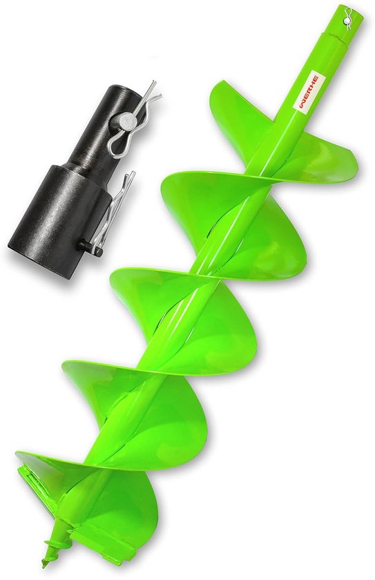 Professionele grondboor met dubbele as en robuuste boorpunt voor veelzijdig boren van Merkloos	