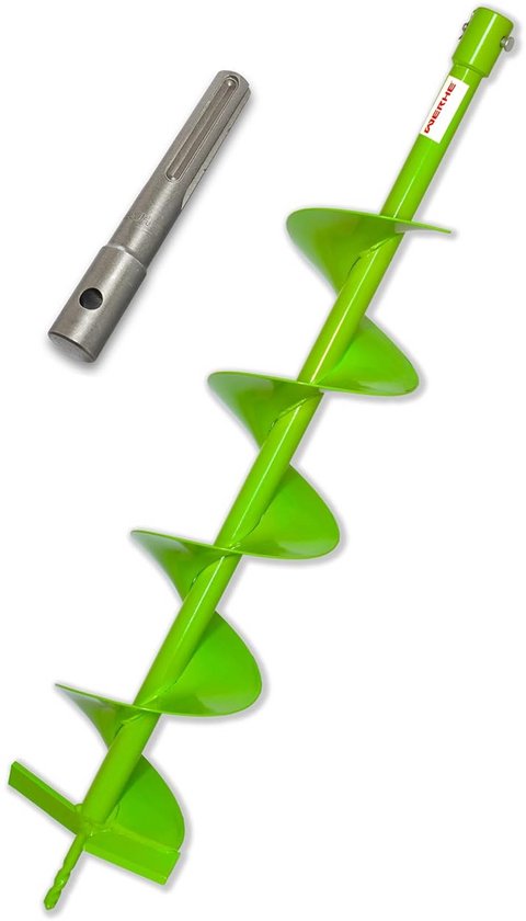 Professionele grondboor voor boormachine 150 mm, geschikt voor vijzels en universele boren van Merkloos	