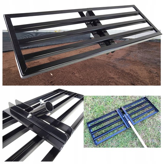 Professionele grondnivelleerder 90x30cm - 5 massieve dwarsbalken