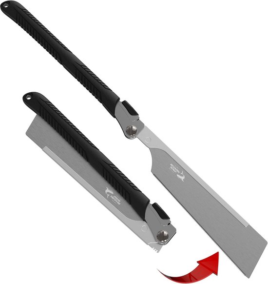 Professionele Japanse Inklapbare Fijnzaag van Koolstofstaal, 240 mm