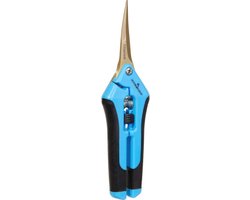 Professionele Lichtgewicht Titanium Snoeischaar met Gebogen Snede