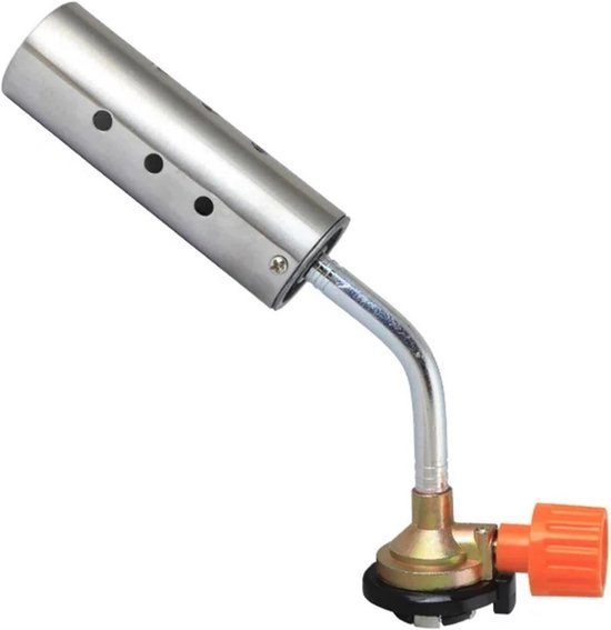 Professionele onkruidbrander voor onkruidverdelging en barbecue-aanmaak met roestvrijstalen constructie van Merkloos	