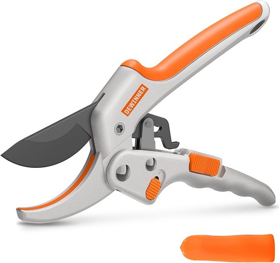 Professionele Ratel Snoeischaar met Antiaanbaklaag - Krachtige Takken Knipper van Merkloos	