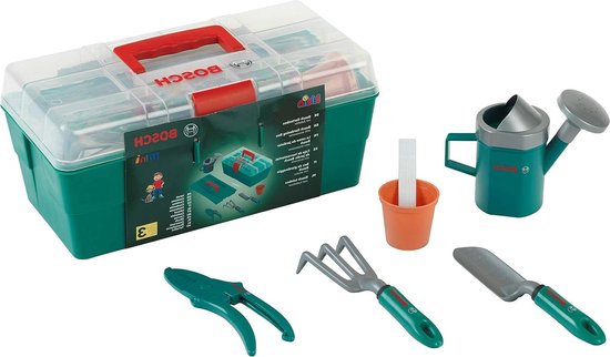 Professionele tuinkist voor kinderen - inclusief een schop, hark en meer - vanaf 3 jaar van Pro