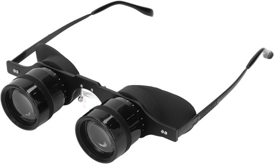 Professionele visverrekijker - draagbare 3x vergroting - operaglazen met meerlaagse coating voor sport - concerten - theater - zicht zien (3X) van Merkloos	
