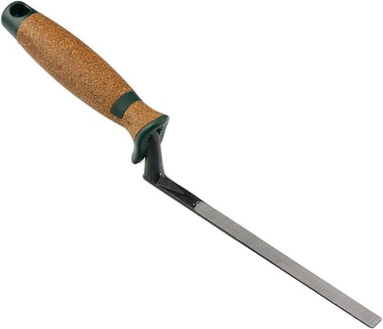 Professionele Voegentroffel met Kurkgreep - 10 mm Conisch Geslepen Blad