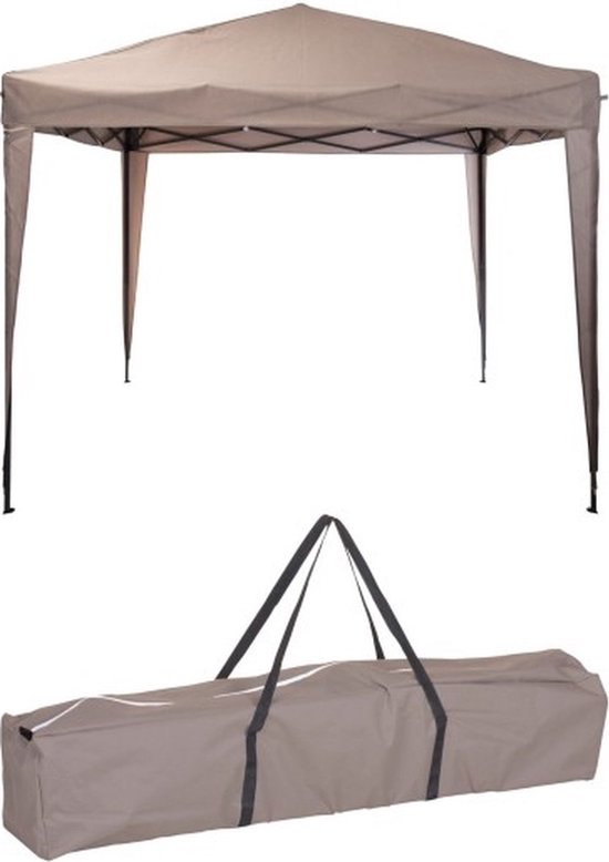 ProGarden Partytent - Opvouwbaar - 300xH250 cm - Taupe van ProGarden