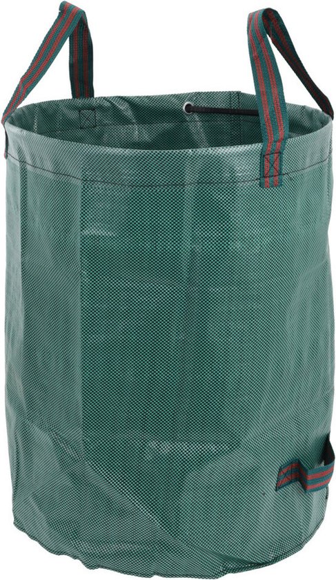 Progarden Tuinafvalzak - opvouwbaar - groot formaat - groen - 125 liter - bladeren opruimen van ProGarden
