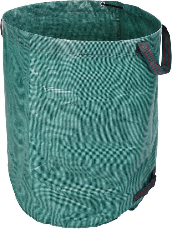 Progarden Tuinafvalzak - opvouwbaar - groot formaat - groen - 270 liter - bladeren opruimen van ProGarden